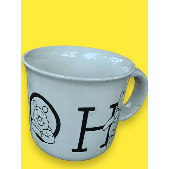 Disney Winnie the Pooh Ceramic Light Marbling Coffee Tea Mug 16 oz Cute New NWT - Picture 3 of 8